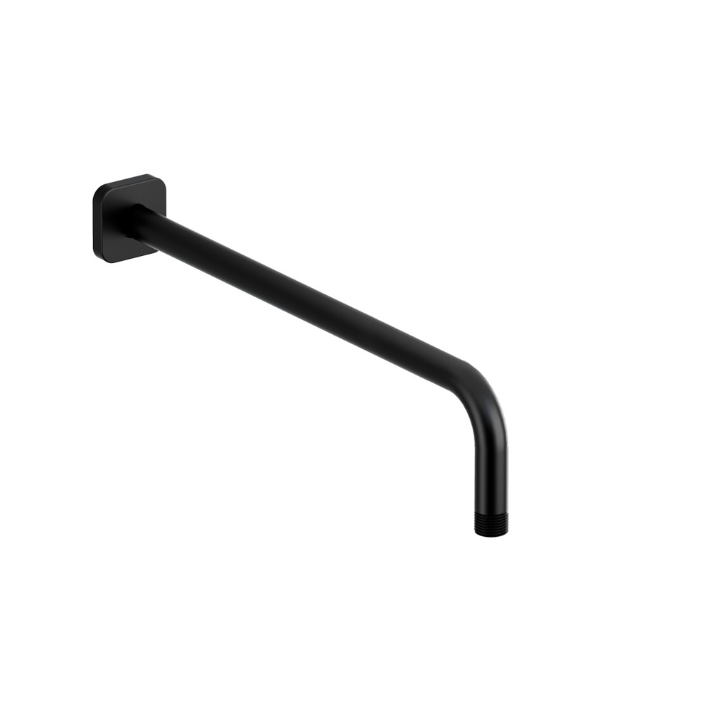 Riobel 574BK 16" Wall Mount Shower Arm - Black