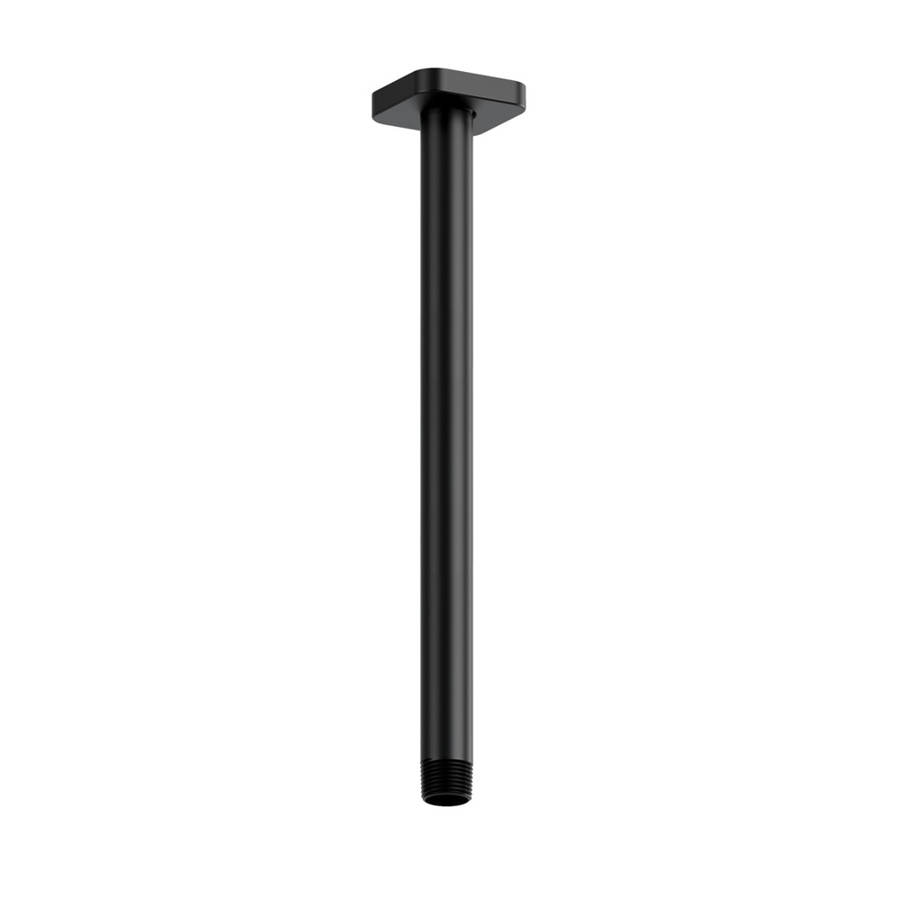 Riobel 577BK 12" Ceiling Mount Shower Arm - Black