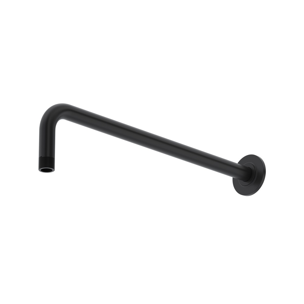 Riobel 581BK 16" Wall Mount Shower Arm - Black