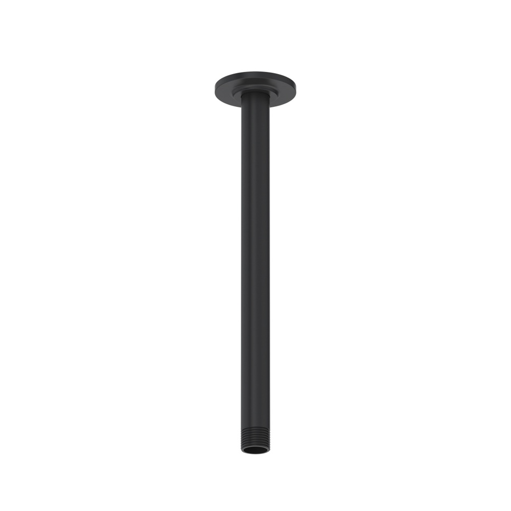 Riobel 586BK 12" Ceiling Mount Shower Arm - Black