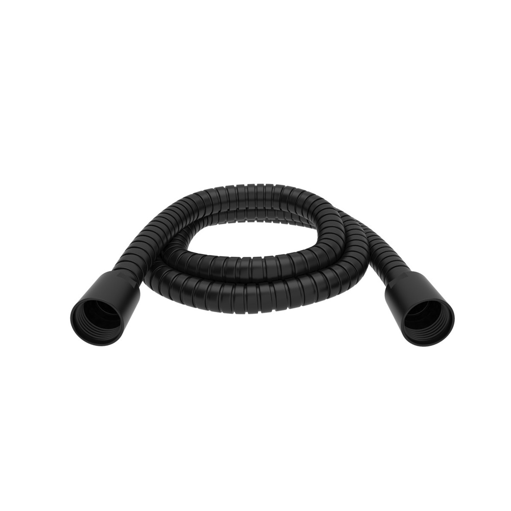 Riobel 7259BK 150 cm (59") double interlock flexible hose, swivel and 2 check valves - Black