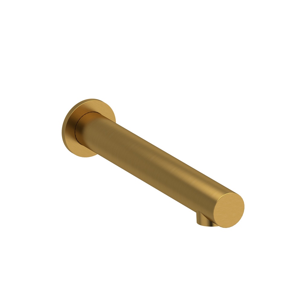 Riobel 867BG Wall Mount Tub Spout - Brushed Gold
