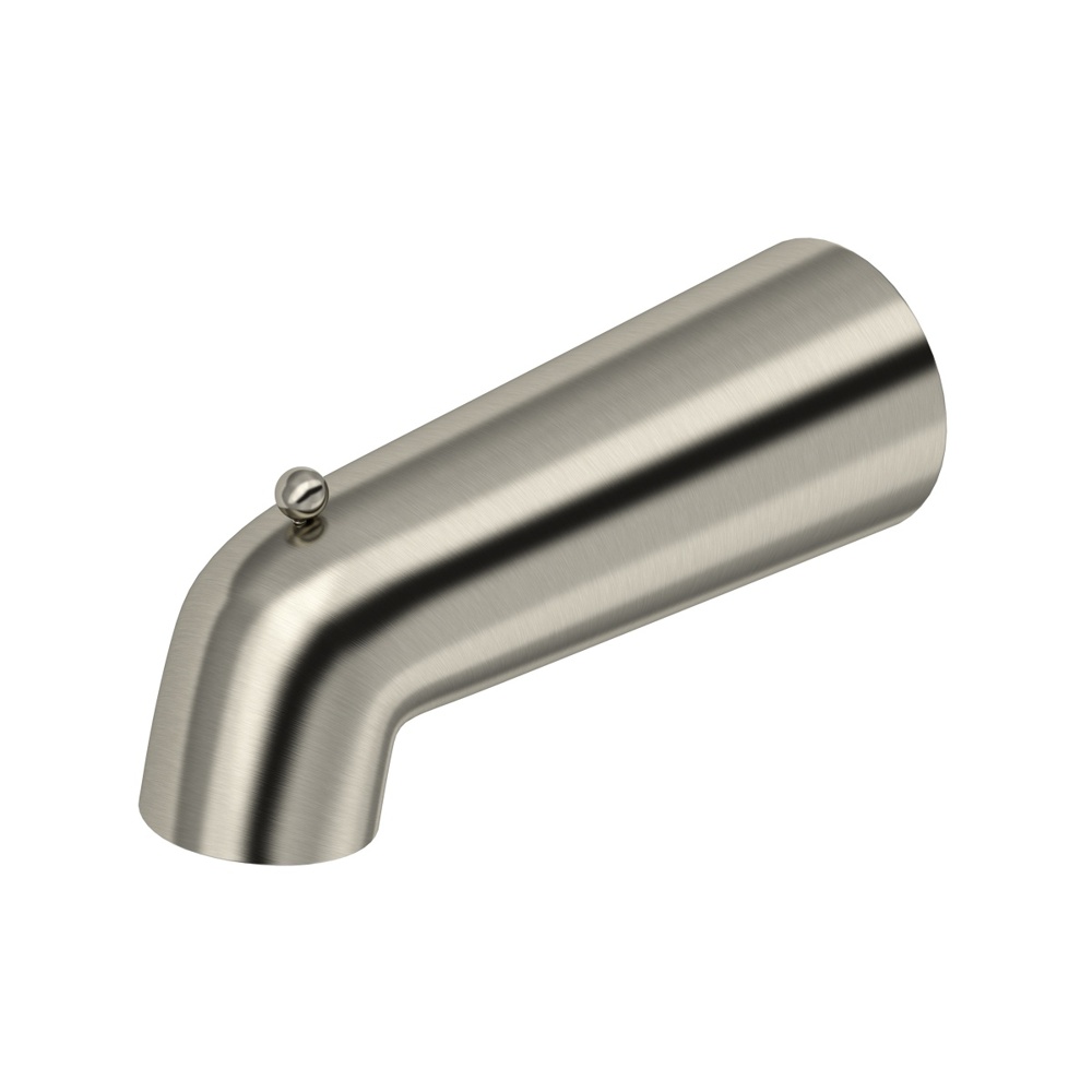 Riobel 871BN Wall Mount Tub Spout With Diverter - Brushed Nickel
