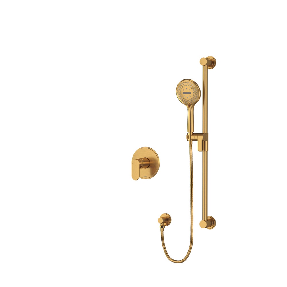 Riobel AA54BG Arca Type P (Pressure Balance) Shower - Brushed Gold