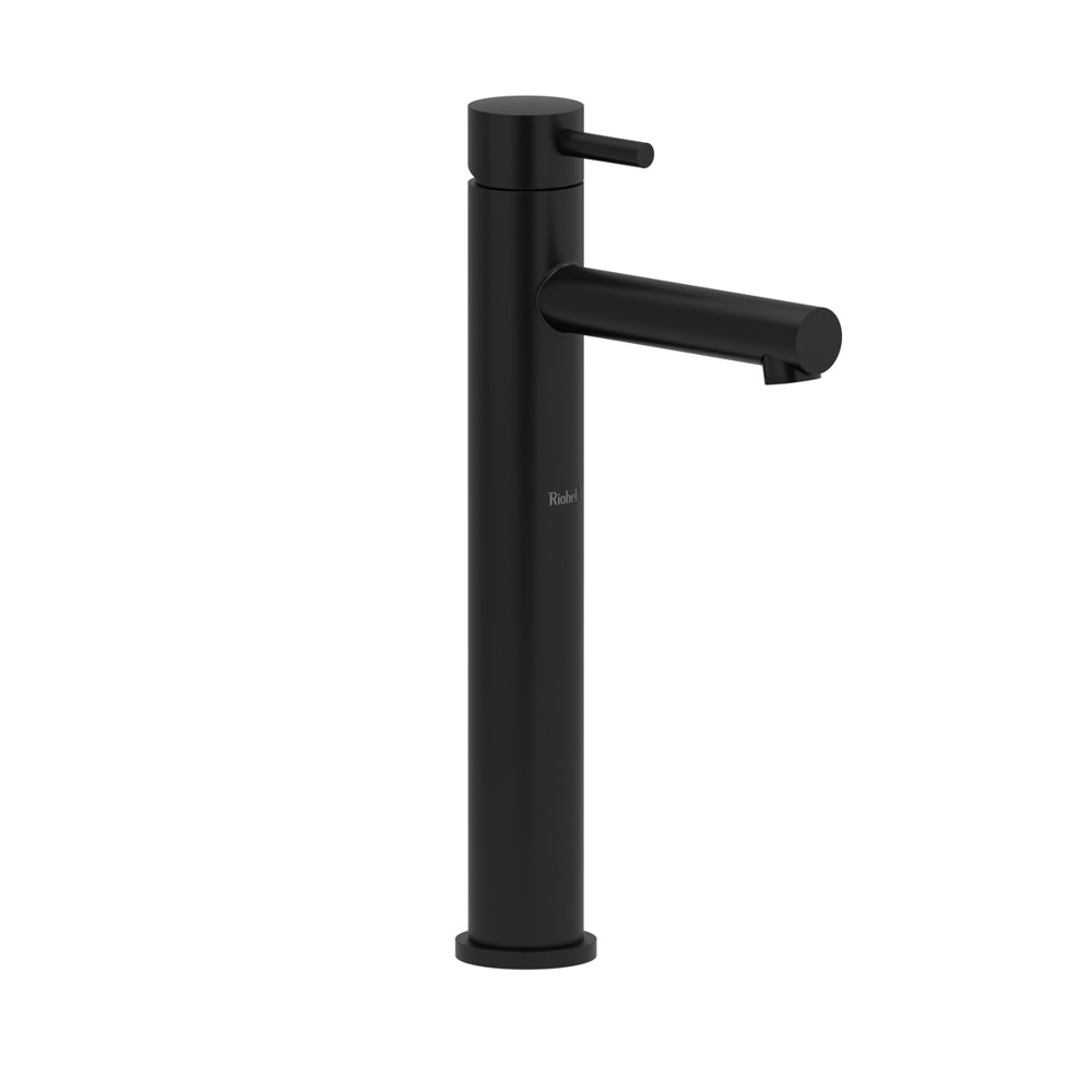 Riobel GL01BK GS GS Single Handle Tall Lavatory Faucet - Black