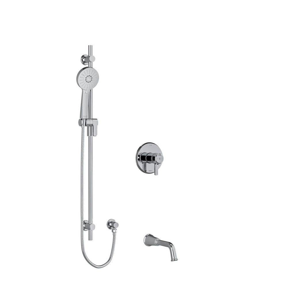 Riobel KIT1244MMRDJC-EX Momenti Shower Kit 1244 - Chrome