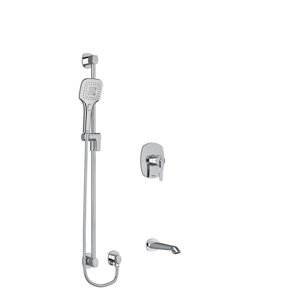 Riobel KIT1244VYC-EX Venty Shower Kit 1244 - Chrome