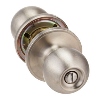 Schlage J40CNA630VP Corona Privacy Knob - Stainless Steel