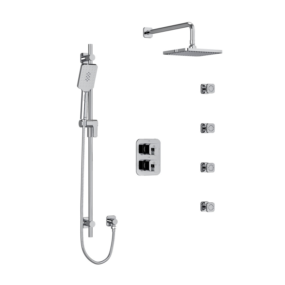Riobel KIT446EQC-6 Equinox Shower Kit 446 - Chrome