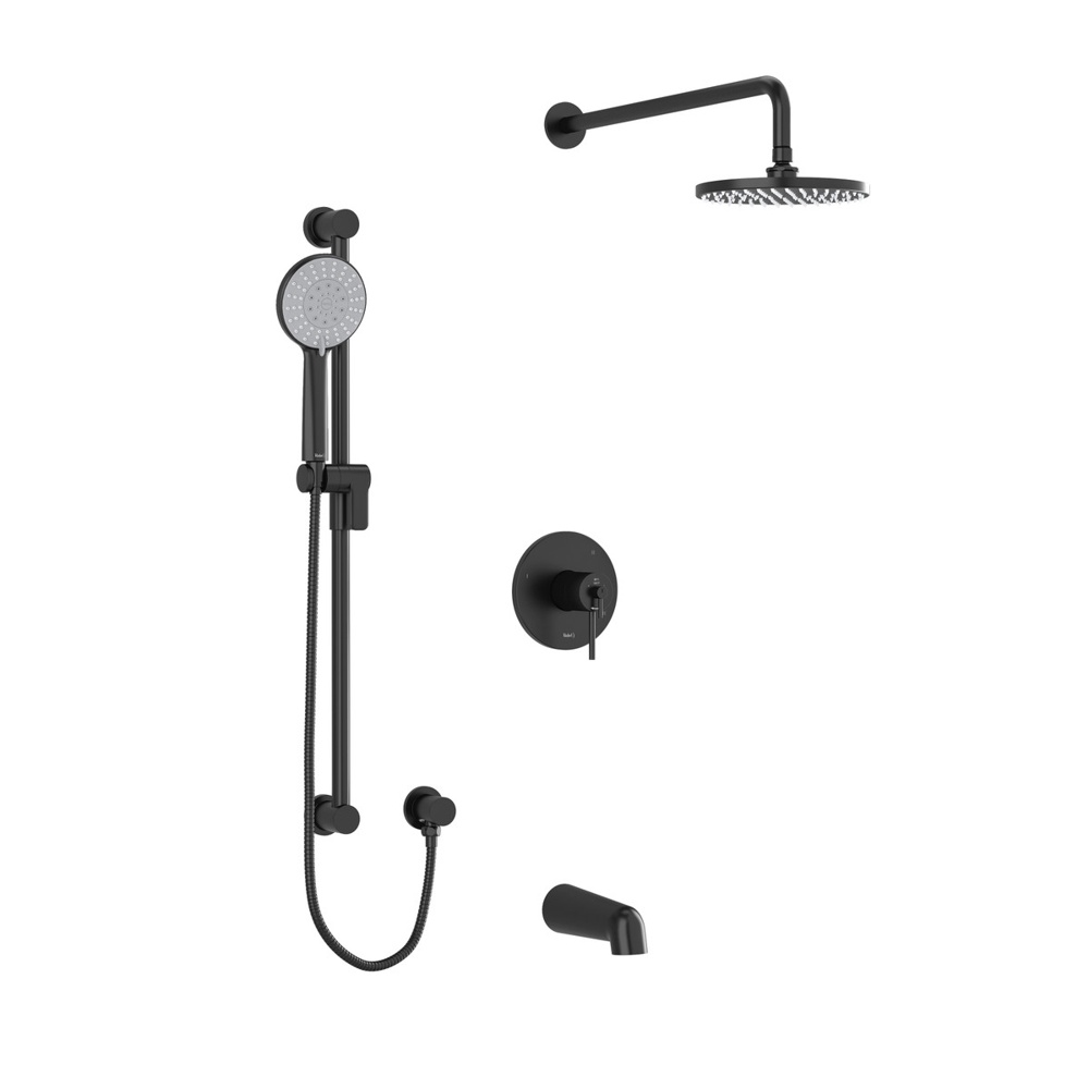 Riobel TKIT1345GSBK-6 GS Shower Kit 1345 Trim - Black