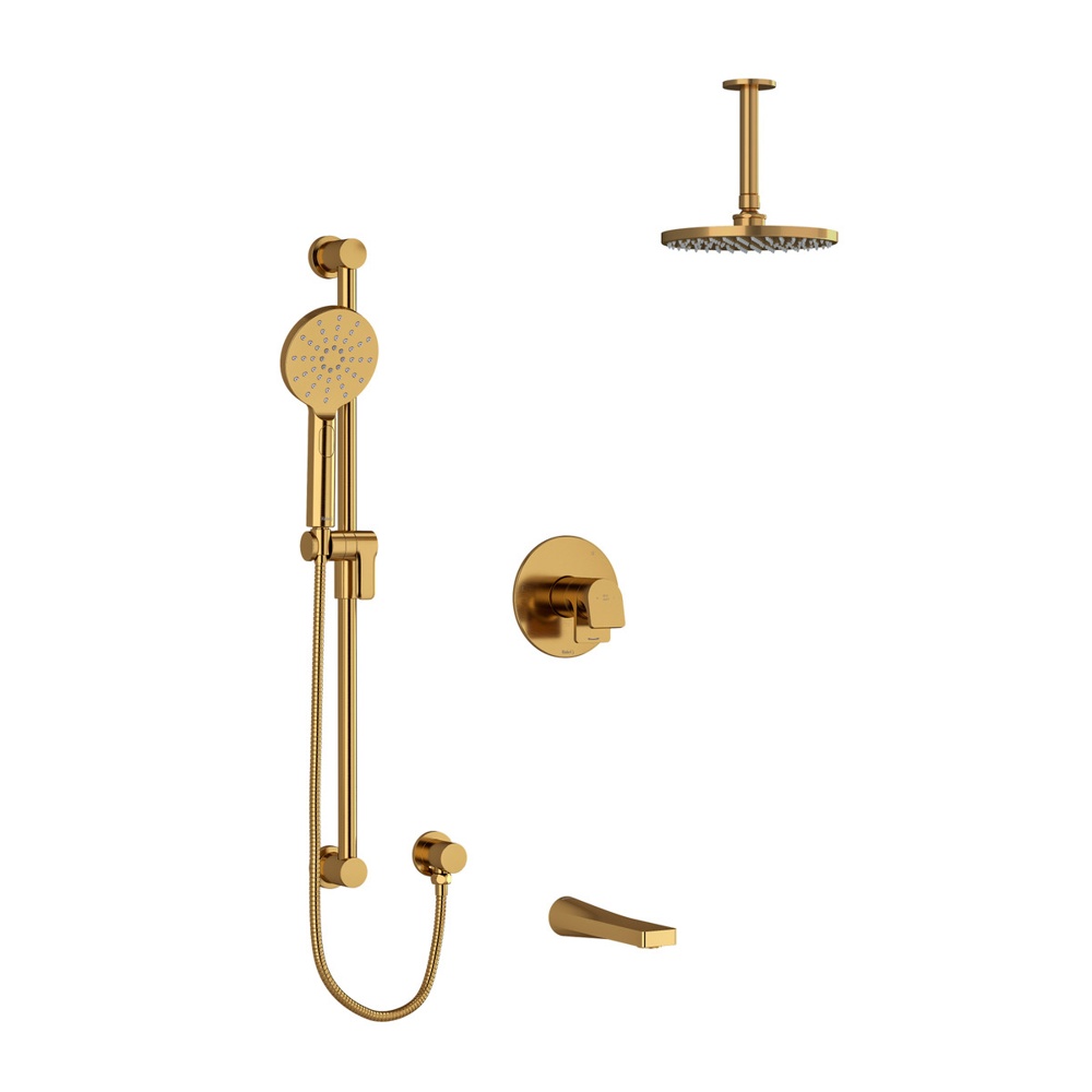Riobel TKIT1345ODBG-6 Ode Shower Kit 1345 Trim - Brushed Gold