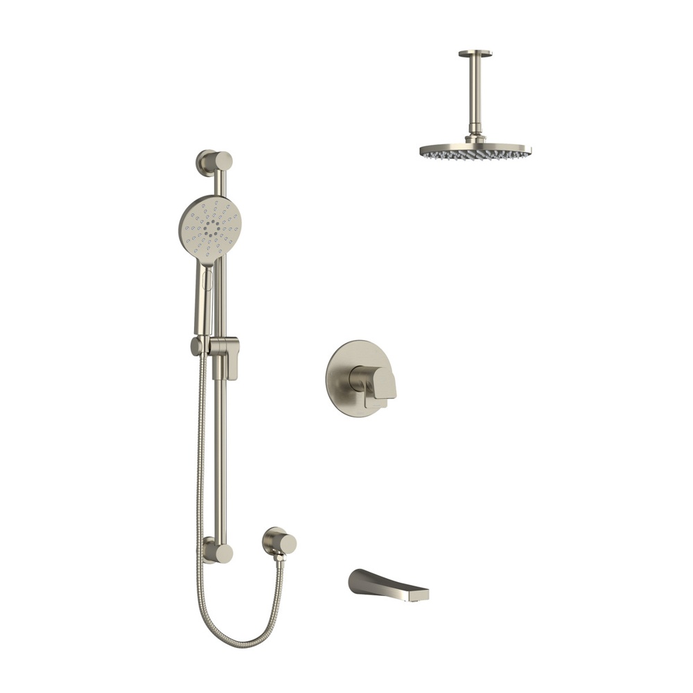 Riobel TKIT1345ODBN-6 Ode Shower Kit 1345 Trim - Brushed Nickel