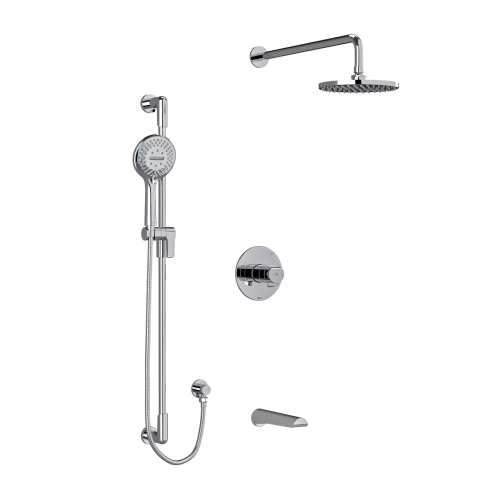 Riobel TKIT1345PBC-6 Parabola Shower Kit 1345 Trim - Chrome