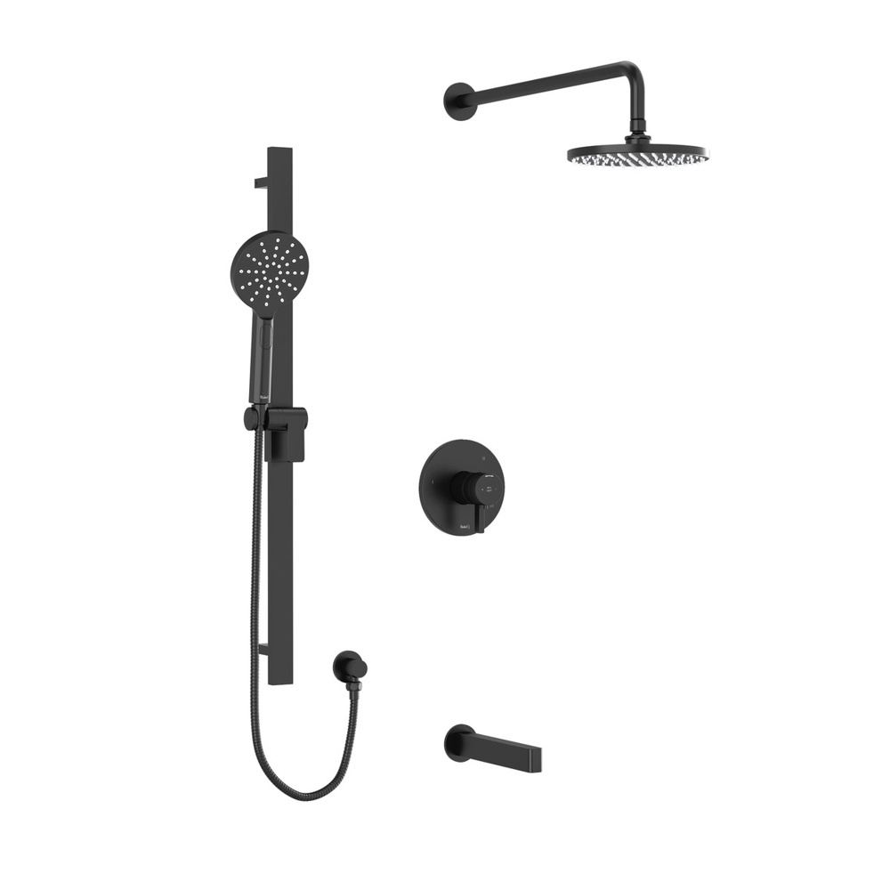 Riobel TKIT1345PXTMBK-6 Paradox Shower Kit 1345 Trim - Black