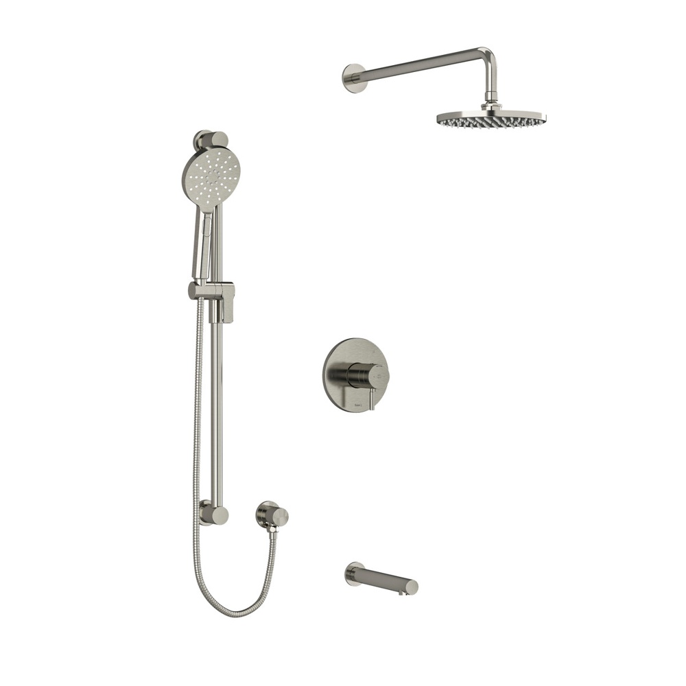 Riobel TKIT1345RUTMBN-6 Riu Shower Kit 1345 Trim - Brushed Nickel