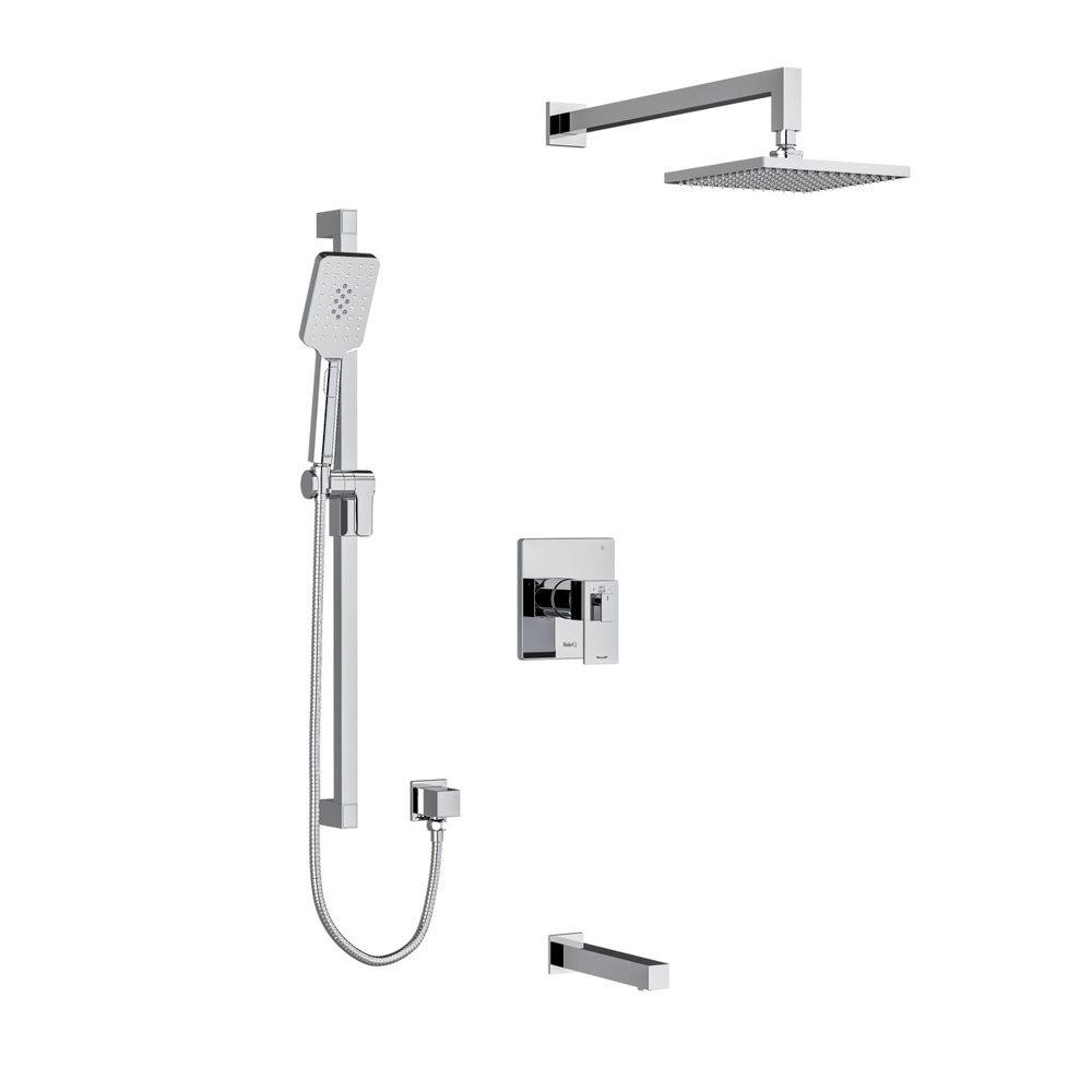 Riobel TKIT1345USC-6 Kubik Shower Kit 1345 Trim - Chrome