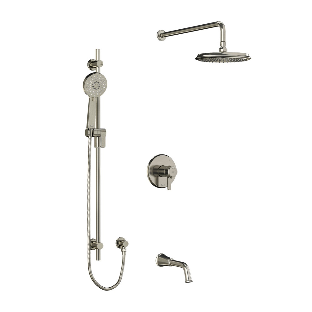 Riobel KIT1345MMRDJBN-6-EX Momenti Shower Kit 1345 - Brushed Nickel