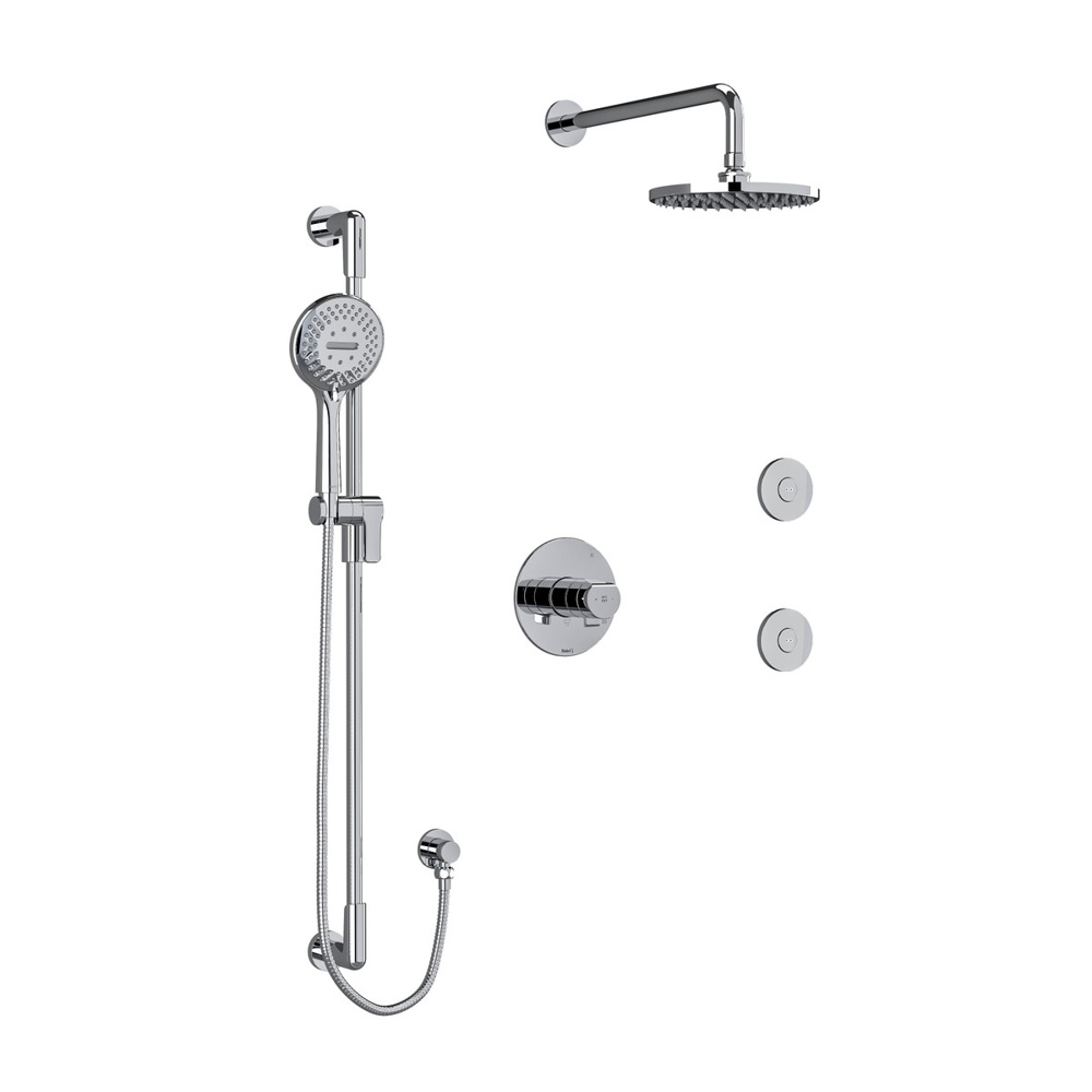 Riobel KIT3545PBC-EX Parabola Shower Kit 3545 - Chrome