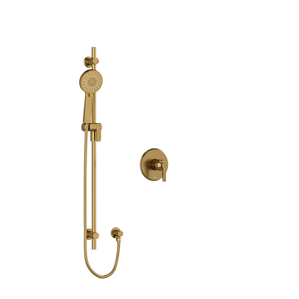 Riobel MMRD54JBG-EX Momenti Type P (Pressure Balance) Shower - Brushed Gold