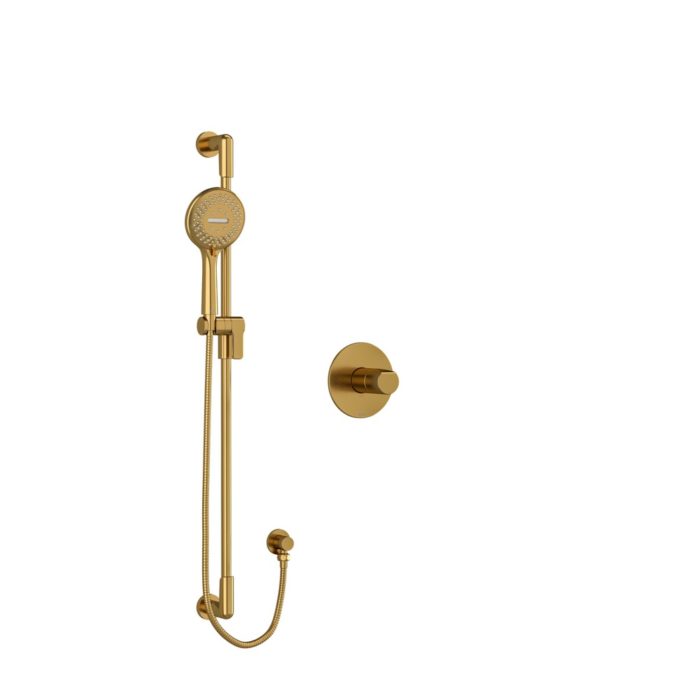 Riobel PB54BG-EX Parabola Type P (Pressure Balance) Shower - Brushed Gold