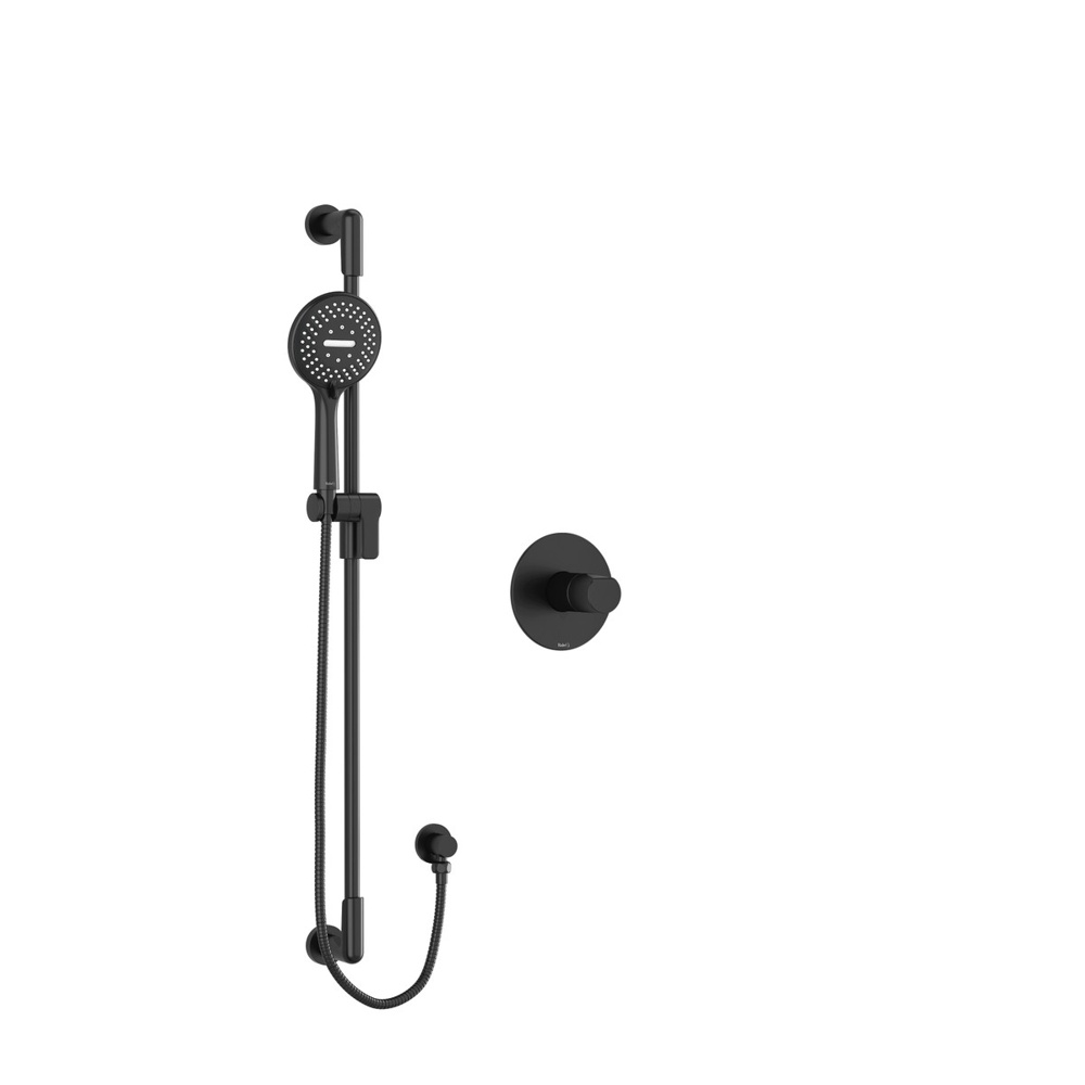 Riobel PB54BK-EX Parabola Type P (Pressure Balance) Shower - Black