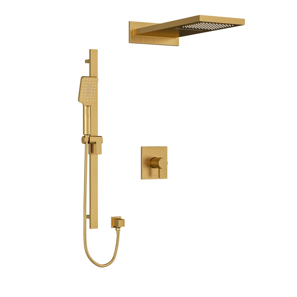 Riobel KIT2745PXTQBG-SPEX Paradox Shower Kit 2745 - Brushed Gold