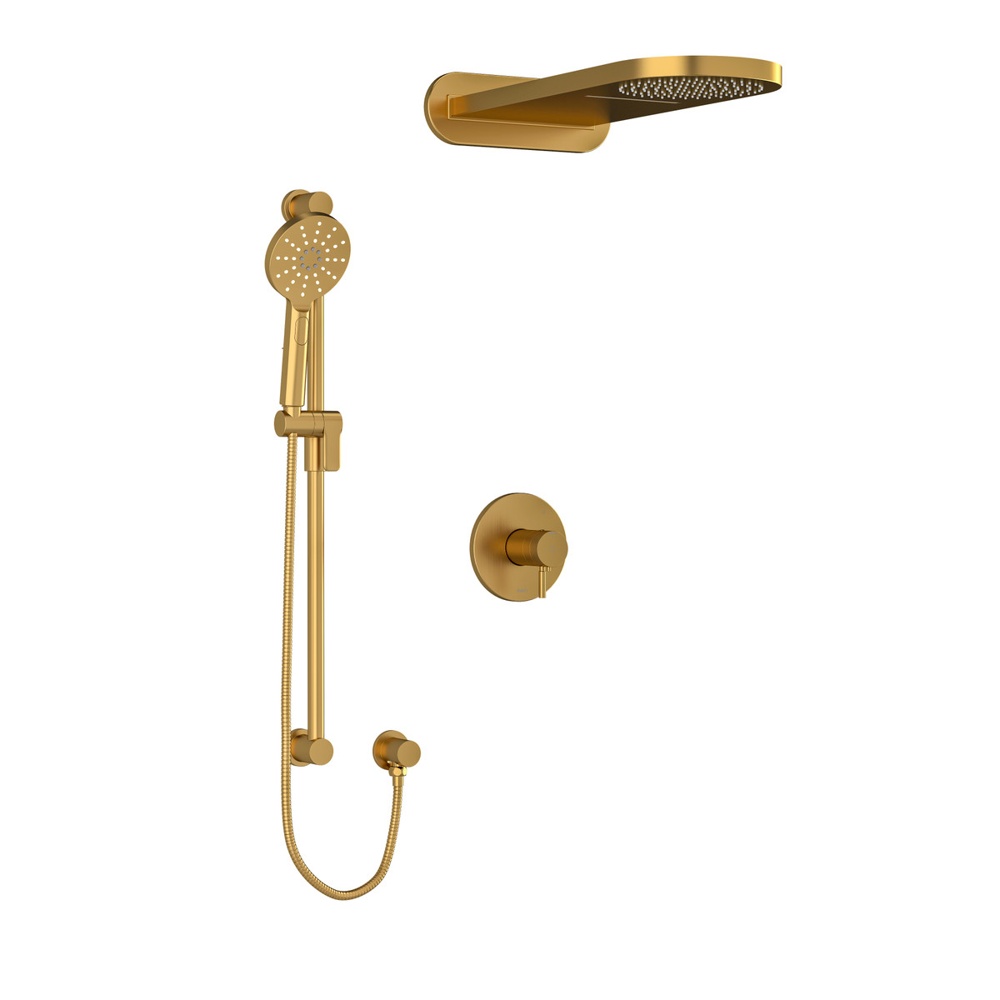 Riobel KIT2745RUTMBG-SPEX Riu Shower Kit 2745 - Brushed Gold
