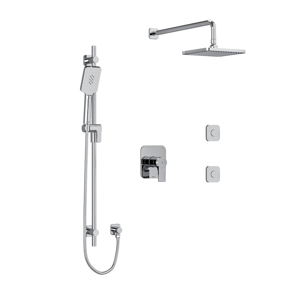 Riobel KIT3545FRC-SPEX Fresk Shower Kit 3545 - Chrome