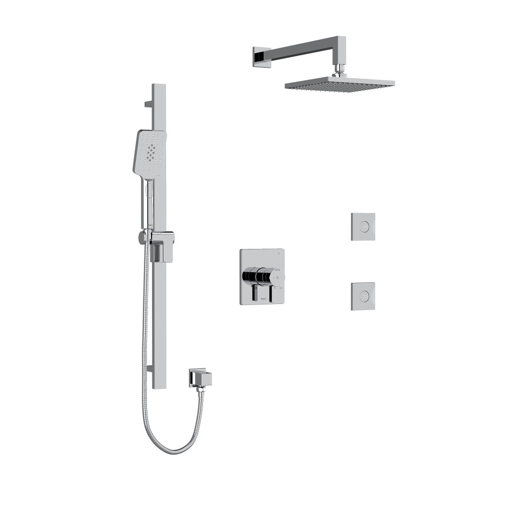 Riobel KIT3545PXTQC-6-SPEX Paradox Shower Kit 3545 - Chrome