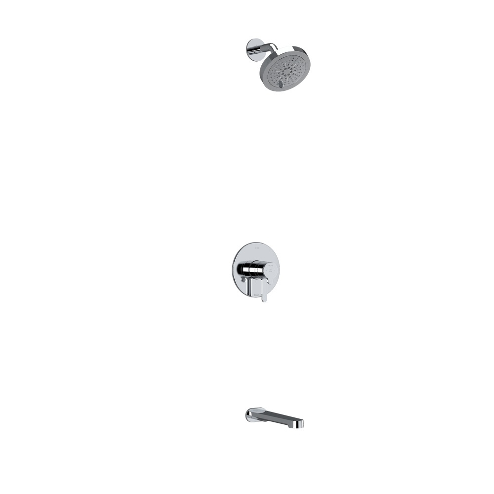 Riobel KIT4744NBC-SPEX Nibi Shower Kit 4744 - Brushed Chrome