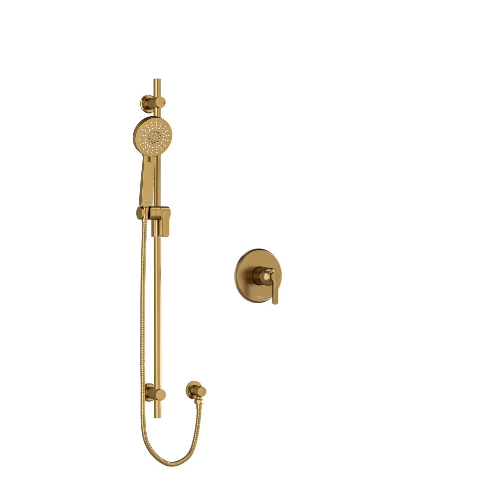Riobel MMRD54JBG-SPEX Momenti Type P (Pressure Balance) Shower - Brushed Gold