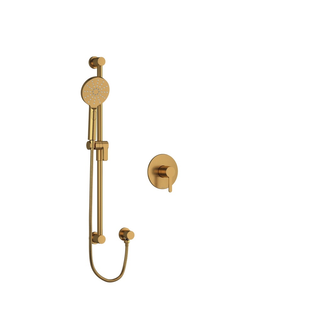 Riobel NB54BG-SPEX Nibi Type P (Pressure Balance) Shower - Brushed Gold