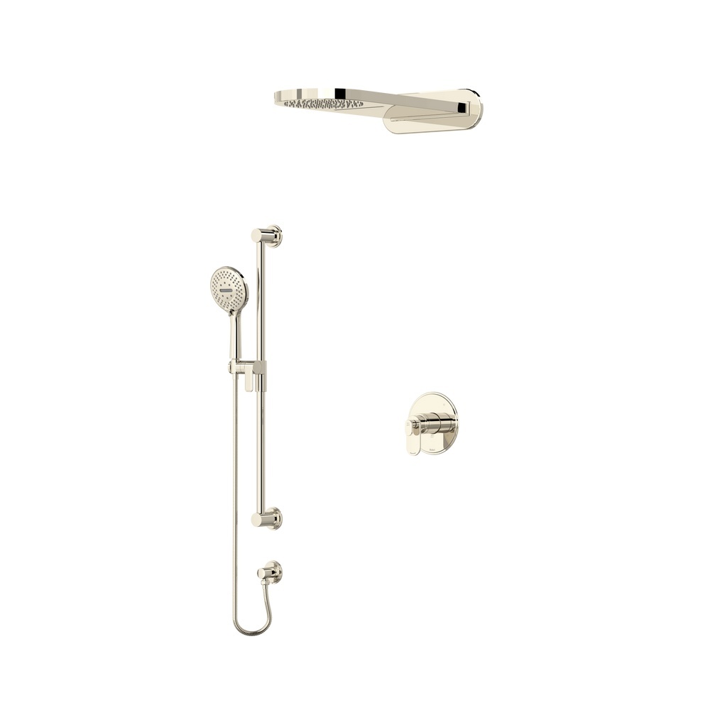 Riobel KIT2745AAPN Arca Shower Kit 2745 - Polished Nickel