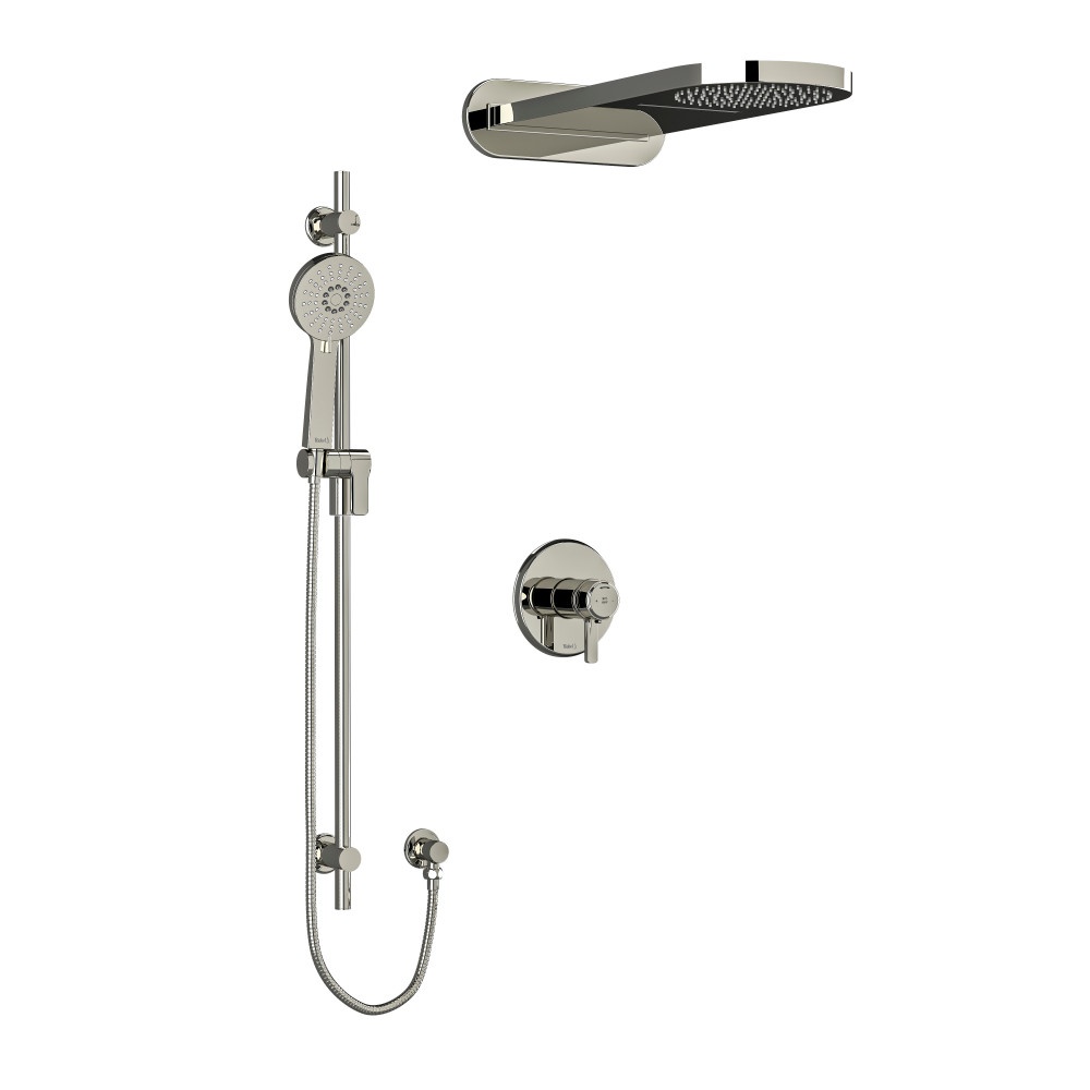 Riobel KIT2745MMRDJPN Momenti Shower Kit 2745 - Polished Nickel