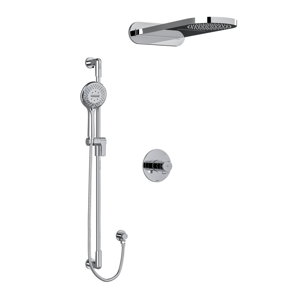 Riobel KIT2745PBC Parabola Shower Kit 2745 - Chrome