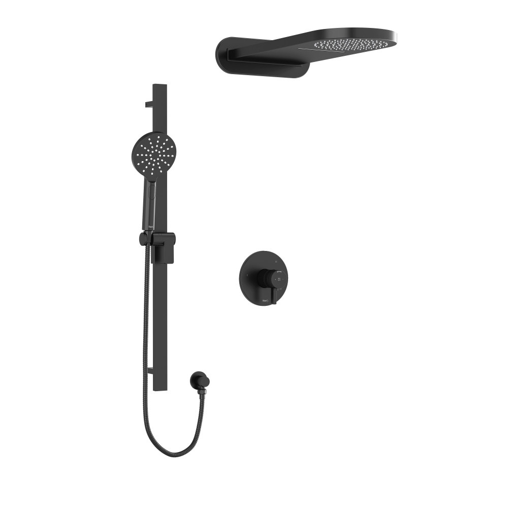 Riobel KIT2745PXTMBK Paradox Shower Kit 2745 - Black