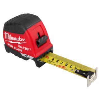Milwaukee 48-22-1226M 8m/26ft Wide Blade Magnetic Tape Measure