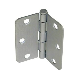 Taymor 25-8345A 3" x 3" Door Hinge, 2 Pack - Satin Chrome