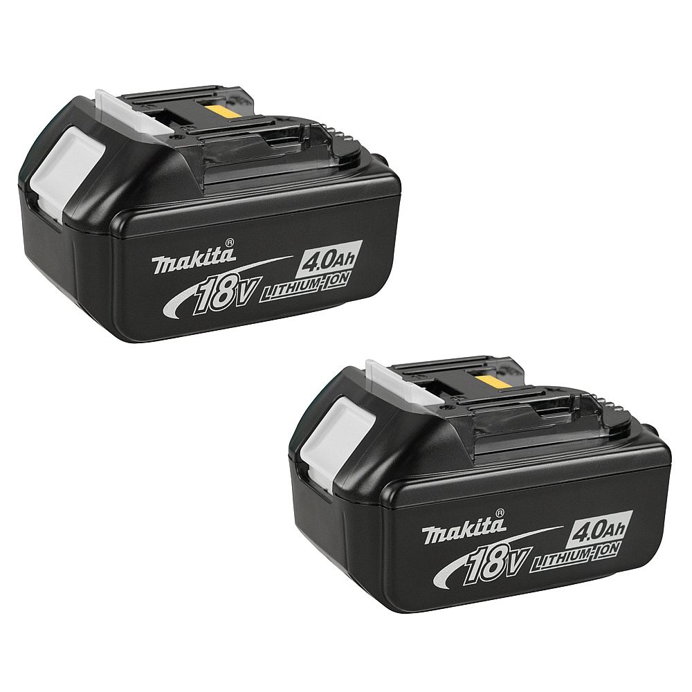 Makita 196406-9 18V 4.0 Ah Li-Ion Battery BL1840B (2/Pk)