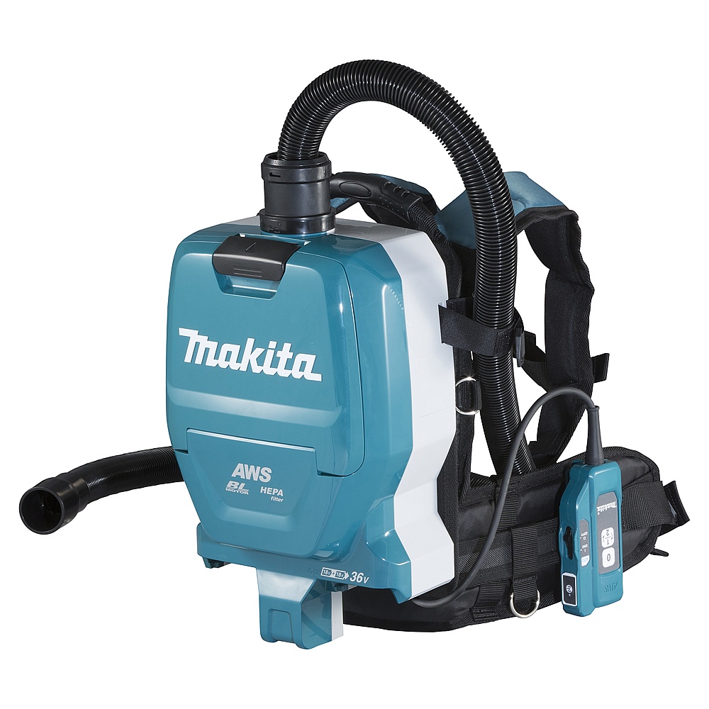 Makita DVC265ZXU 18Vx2 LXT Brushless AWS Backpack Vacuum Cleaner (Tool Only)