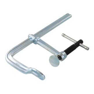 Bessey GS12-8K 4" x 3-1/8" 550lb Clamp Welding F-style Crimped on Swivel Pad