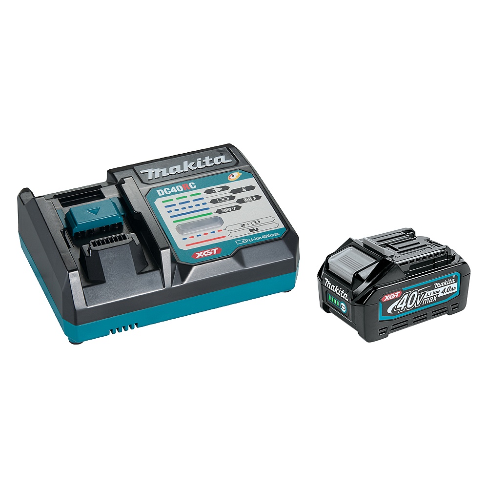 Makita T-05935 40Vmax XGT Battery & Fast Charger Starter Kit (4.0Ah)