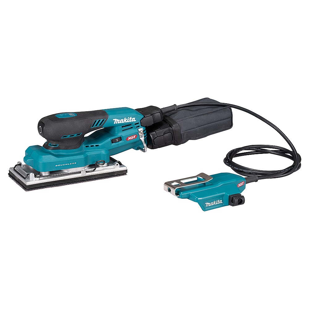 Makita BO007CGZ 40Vmax XGT BL 1/3 Sheet Finishing Sander, w/AWS, Tool Only