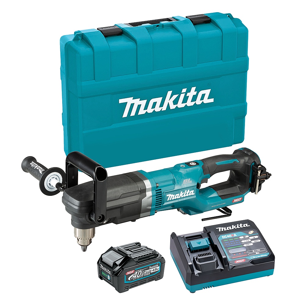 Makita DA001GM101 40Vmax XGT 1/2" Angle Drill 4.0Ah x1 Kit