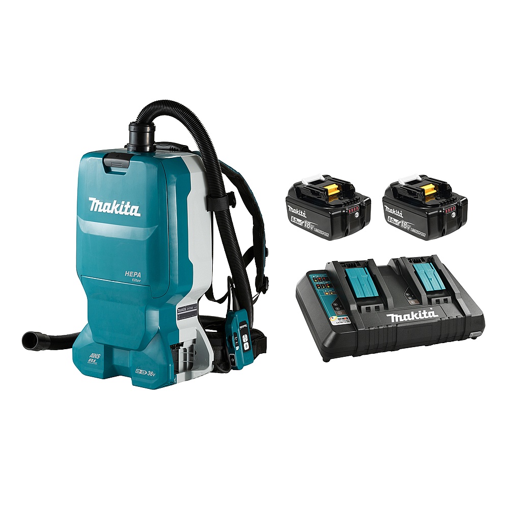 Makita DVC665ZX4U 18Vx2 LXT Brushless AWS 6.0L Backpack Cleaner (Tool Only)