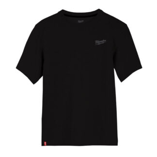 Milwaukee 603B Hybrid Short Sleeve Work Tee - Black