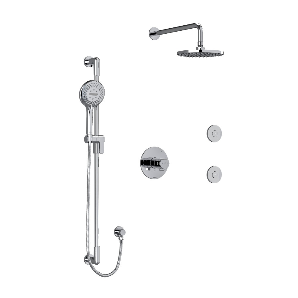 Riobel KIT3545PBC Parabola Shower Kit 3545 - Chrome