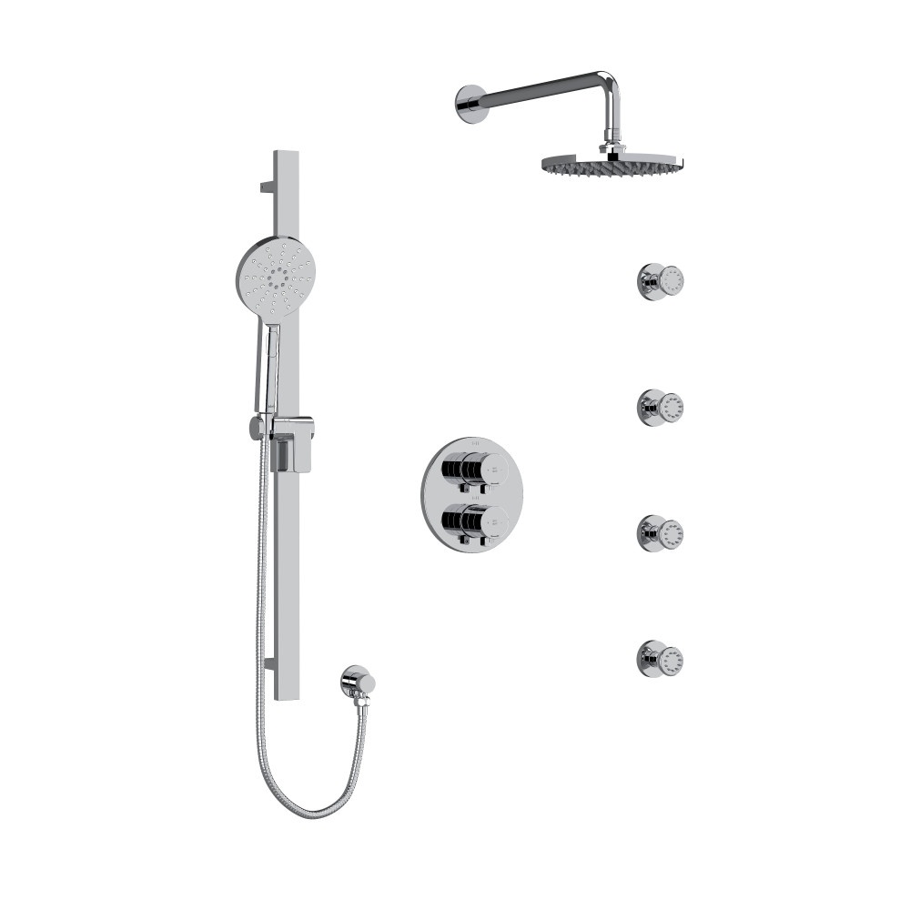 Riobel KIT446PXTMC Paradox Shower Kit 446 - Chrome
