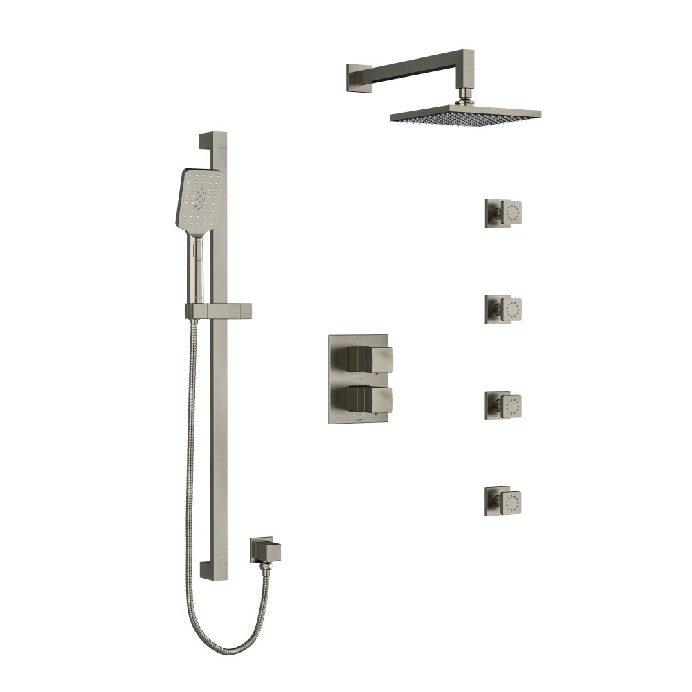 Riobel KIT446RFBN Reflet Shower Kit 446 - Brushed Nickel