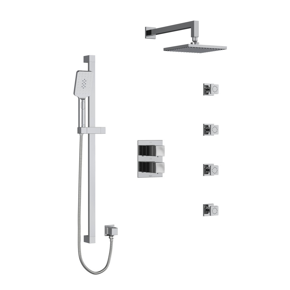 Riobel KIT446RFC Reflet Shower Kit 446 - Chrome
